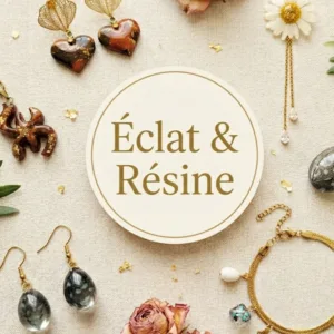Bijoux fantaisie et créations artisanales en résine Éclat & Résine